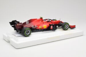 Scuderia Ferrari SF21 #55 C. Sainz Emilia Romagna GP 2021 BBR 1:18 BBR211855 Kov – obrázek 2 z 7