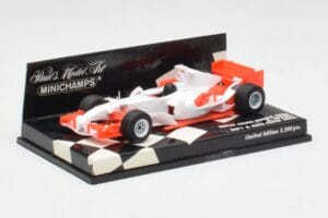 Super Aguri SA06 A. Suzuki F1 2006 Minichamps 1:43 400060224 Kov – obrázek 3 z 5