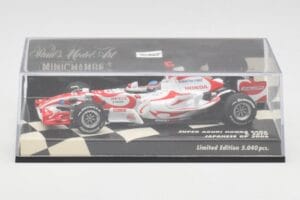 Super Aguri Honda SA06 #22 T. Sato Japanese GP 2006 Minichamps 1:43 400060122 Kov – obrázek 5 z 5