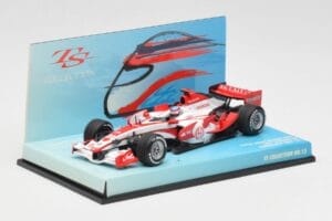 Super Aguri Honda SA07 #22 T. Sato Race Car 2007 Minichamps 1:43 518074322 Kov – obrázek 2 z 5
