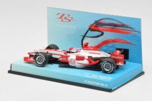 Super Aguri Honda SA07 #22 T. Sato Race Car 2007 Minichamps 1:43 518074322 Kov – obrázek 3 z 5