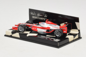 Super Aguri SA08 Honda #18 T. Sato F1 2008 Minichamps 1:43 400080018 Kov – obrázek 3 z 5