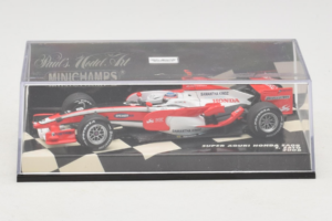 Super Aguri SA08 Honda #18 T. Sato F1 2008 Minichamps 1:43 400080018 Kov – obrázek 4 z 5