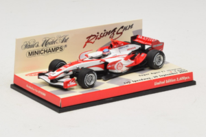 Super Aguri SA07 T. Sato F1 Showcar 2007 Minichamps 1:43 403080092 Kov – obrázek 2 z 5