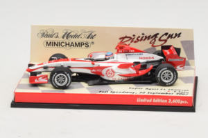 Super Aguri SA07 T. Sato F1 Showcar 2007 Minichamps 1:43 403080092 Kov