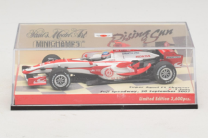 Super Aguri SA07 T. Sato F1 Showcar 2007 Minichamps 1:43 403080092 Kov – obrázek 5 z 5