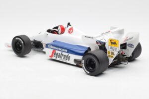 Toleman Hart TH184 #20 J. Ceccotto French GP 1984 Minichamps 1:18 100840020 Kov – obrázek 5 z 6