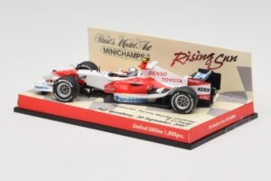 Toyota TF107 #12 J. Trulli Showcar 2007 Minichamps 1:43 403070082 Kov – obrázek 3 z 5
