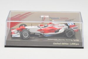 Toyota TF108 Showcar J. Trulli 2008 Minichamps 1:43 AM601297 Kov – obrázek 5 z 5