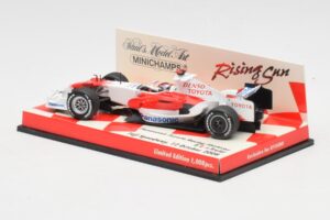 Toyota TF107 #12 J. Trulli F1 2007 Minichamps 1:43 403080081 Kov – obrázek 3 z 5