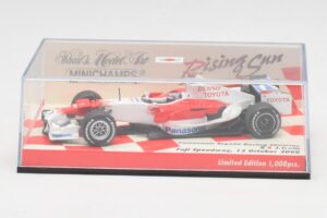 Toyota TF107 #12 J. Trulli F1 2007 Minichamps 1:43 403080081 Kov – obrázek 5 z 5