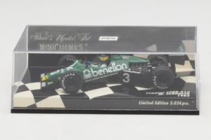 Tyrrell 012 Ford #3 M. Alboreto F1 1983 Minichamps 1:43 400830003 Kov – obrázek 4 z 5