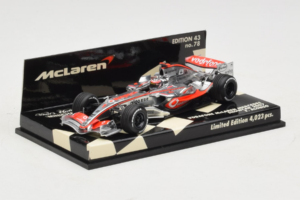 McLaren MP4-22 Mercedes #1 F. Alonso Vodafone McLaren Showcar F1 2007 Minichamps 1:43 530074371 Kov – obrázek 2 z 5