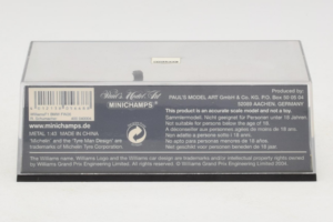 Williams FW26 BMW #4 R. Schumacher Williams BMW F1 Team 2004 Minichamps 1:43 400040004 Kov – obrázek 5 z 5