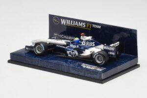 Williams FW27 BMW #7 M. Webber F1 2005 Minichamps 1:43 400050007 Kov – obrázek 3 z 5