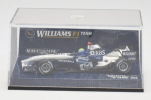 Williams FW27 BMW #7 M. Webber F1 2005 Minichamps 1:43 400050007 Kov – obrázek 5 z 5