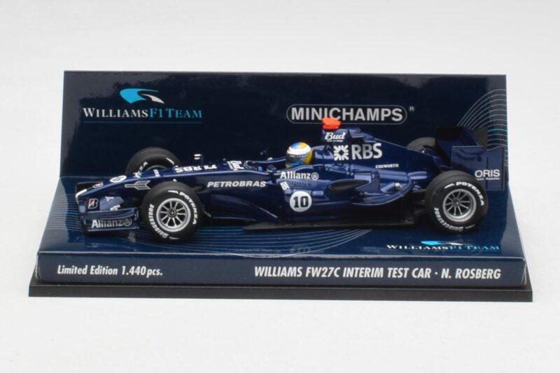 Williams FW27C N. Rosberg F1 Test 2005 Minichamps 1:43 400050110 Kov