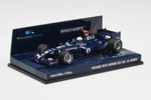 Williams FW27C BMW #7 M. Webber Test Car F1 2005 Minichamps 1:43 400050109 Kov – obrázek 2 z 5