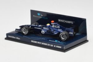 Williams FW27C BMW #7 M. Webber Test Car F1 2005 Minichamps 1:43 400050109 Kov – obrázek 3 z 5