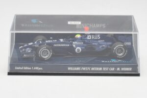 Williams FW27C BMW #7 M. Webber Test Car F1 2005 Minichamps 1:43 400050109 Kov – obrázek 5 z 5