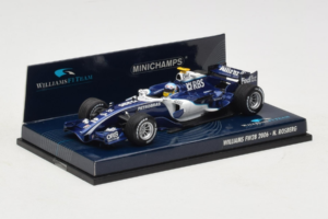 Williams FW28 Cosworth #10 N. Rosberg Williams F1 Team 2006 Minichamps 1:43 400060010 Kov – obrázek 2 z 5