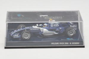 Williams FW28 Cosworth #10 N. Rosberg Williams F1 Team 2006 Minichamps 1:43 400060010 Kov – obrázek 4 z 5