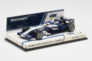 Williams FW29 N. Rosberg F1 Showcar 2007 Minichamps 1:43 400070086 Kov – obrázek 3 z 5