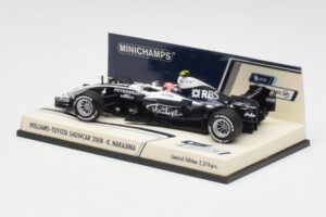 Williams FW30 K. Nakajima F1 Showcar Version 1 2008 Minichamps 1:43 400080078 Kov – obrázek 2 z 5