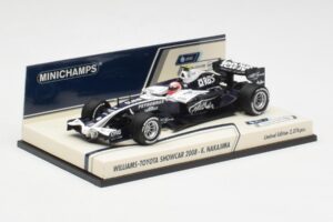 Williams FW30 K. Nakajima F1 Showcar Version 1 2008 Minichamps 1:43 400080078 Kov – obrázek 3 z 5