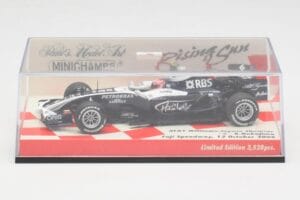 Williams FW30 K. Nakajima F1 Showcar Version 2 2008 Minichamps 1:43 403080178 Kov – obrázek 4 z 5