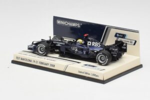 Williams FW30 N. Rosberg Barcelona Test 2008 Minichamps 1:43 400080207 Kov – obrázek 2 z 6