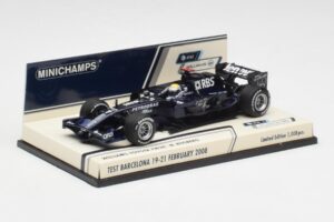 Williams FW30 N. Rosberg Barcelona Test 2008 Minichamps 1:43 400080207 Kov – obrázek 3 z 6