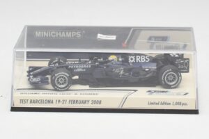 Williams FW30 N. Rosberg Barcelona Test 2008 Minichamps 1:43 400080207 Kov – obrázek 4 z 6