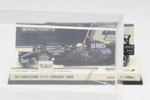 Williams FW30 N. Rosberg Barcelona Test 2008 Minichamps 1:43 400080207 Kov – obrázek 5 z 6