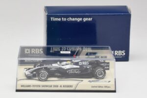 Williams FW30 N. Rosberg F1 Showcar 2008 Minichamps 1:43 403080077 Kov – obrázek 2 z 4