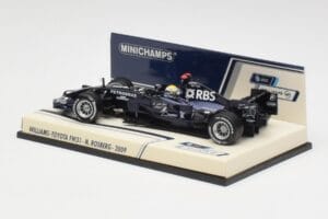 Williams FW31 Toyota #16 N. Rosberg F1 2009 Minichamps 1:43 400080207-M1 Kov – obrázek 2 z 4