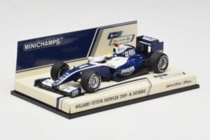 Williams FW31 N. Rosberg F1 Showcar 2009 Minichamps 1:43 400090086 Kov – obrázek 2 z 4