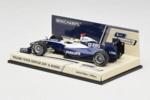 Williams FW31 N. Rosberg F1 Showcar 2009 Minichamps 1:43 400090086 Kov – obrázek 3 z 4