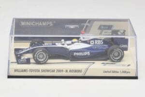 Williams FW31 N. Rosberg F1 Showcar 2009 Minichamps 1:43 400090086 Kov – obrázek 4 z 4