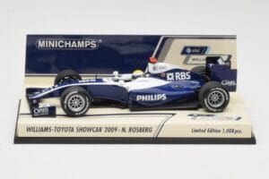 Williams FW31 N. Rosberg F1 Showcar 2009 Minichamps 1:43 400090086 Kov