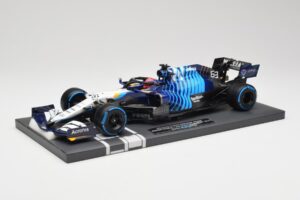 Williams FW43B Mercedes #63 G. Russell Belgian GP 2021 Minichamps 1:18 117211363 Pryskyřice – obrázek 2 z 7