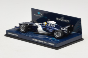 Williams FW28 Cosworth #10 N. Rosberg Williams F1 Team Showcar 2006 Minichamps 1:43 400060080 Kov – obrázek 3 z 5