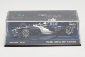 Williams FW28 Cosworth #10 N. Rosberg Williams F1 Team Showcar 2006 Minichamps 1:43 400060080 Kov – obrázek 4 z 5