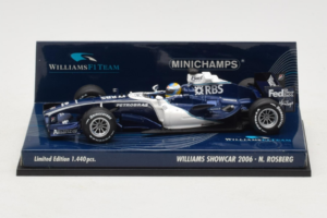 Williams FW28 Cosworth #10 N. Rosberg Williams F1 Team Showcar 2006 Minichamps 1:43 400060080 Kov