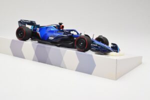 Williams FW44 Mercedes #23 A. Albon Bahrain GP 2022 Case Edition Minichamps 1:18 147220123 Pryskyřice – obrázek 4 z 7