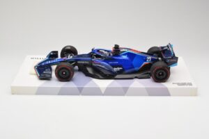 Williams FW44 Mercedes #23 A. Albon Bahrain GP 2022 Case Edition Minichamps 1:18 147220123 Pryskyřice