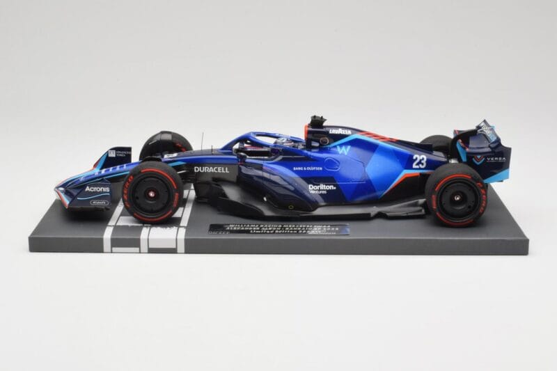 Williams FW44 Mercedes #23 A. Albon Bahrain GP 2022 Minichamps 1:18 117220123 Pryskyřice