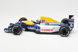 Williams Renault FW14 #6 R. Patrese F1 1991 Minichamps 1:18 100910006 Kov – obrázek 4 z 8