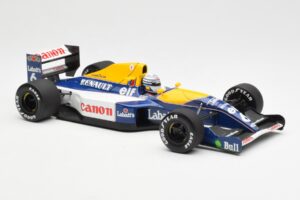 Williams Renault FW14 #6 R. Patrese F1 1991 Minichamps 1:18 100910006 Kov – obrázek 6 z 8