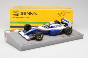Williams Renault FW16 #2 A. Senna Test Car 1994 Minichamps 1:18 543941800 Kov – obrázek 7 z 7